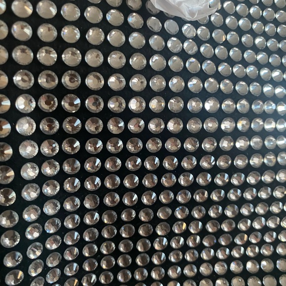 Glamorous Silver Studded Heeled Boots - Picture 2 of 4